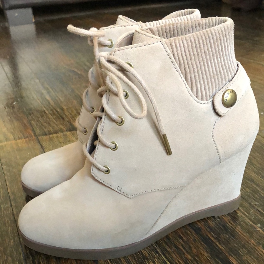 Michael Kors suede ankle boots